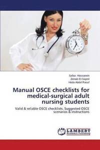 bokomslag Manual OSCE Checklists for Medical-Surgical Adult Nursing Students