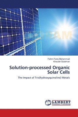 Solution-processed Organic Solar Cells 1