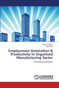 bokomslag Employment Generation & Productivity In Organised Manufacturing Sector