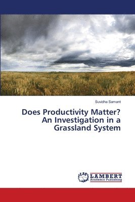 Does Productivity Matter? An Investigation in a Grassland System 1