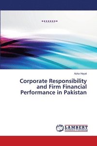bokomslag Corporate Responsibility and Firm Financial Performance in Pakistan