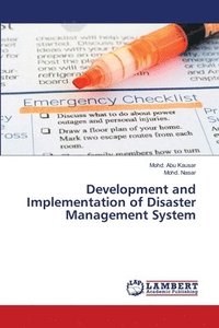 bokomslag Development and Implementation of Disaster Management System