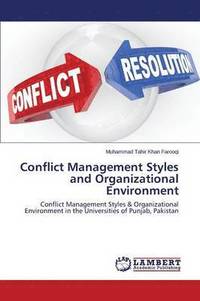 bokomslag Conflict Management Styles and Organizational Environment