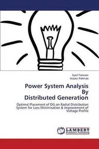 bokomslag Power System Analysis By Distributed Generation