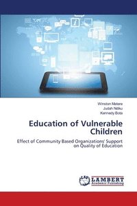 bokomslag Education of Vulnerable Children