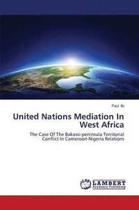 bokomslag United Nations Mediation In West Africa