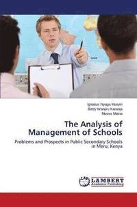 bokomslag The Analysis of Management of Schools