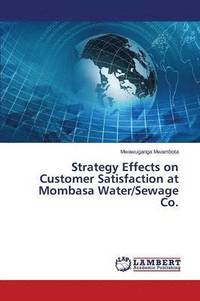 bokomslag Strategy Effects on Customer Satisfaction at Mombasa Water/Sewage Co.