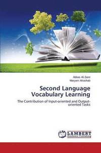 bokomslag Second Language Vocabulary Learning