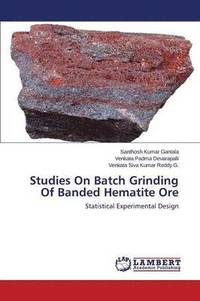 bokomslag Studies on Batch Grinding of Banded Hematite Ore