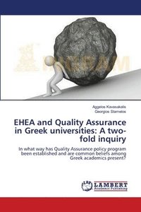 bokomslag EHEA and Quality Assurance in Greek universities