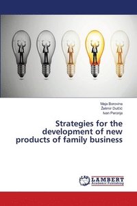 bokomslag Strategies for the development of new products of family business