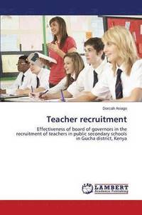 bokomslag Teacher Recruitment