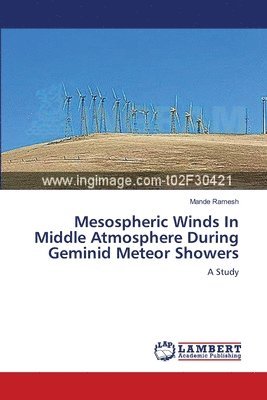 Mesospheric Winds In Middle Atmosphere During Geminid Meteor Showers 1