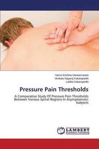 bokomslag Pressure Pain Thresholds