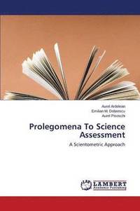 bokomslag Prolegomena To Science Assessment