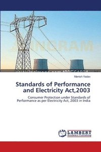 bokomslag Standards of Performance and Electricity Act,2003