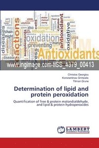 bokomslag Determination of lipid and protein peroxidation