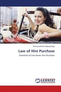 bokomslag Law of Hire Purchase