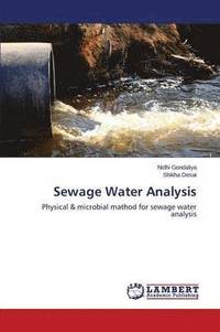 bokomslag Sewage Water Analysis