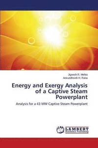 bokomslag Energy and Exergy Analysis of a Captive Steam Powerplant