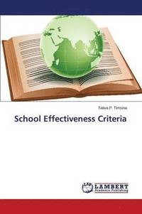 bokomslag School Effectiveness Criteria