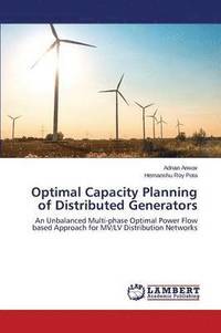 bokomslag Optimal Capacity Planning of Distributed Generators