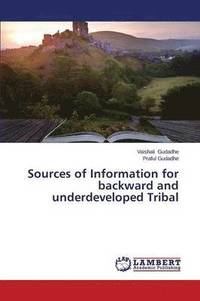bokomslag Sources of Information for backward and underdeveloped Tribal