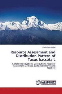bokomslag Resource Assessment and Distribution Pattern of Taxus Baccata L