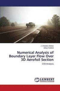 bokomslag Numerical Analysis of Boundary Layer Flow Over 3D Aerofoil Section