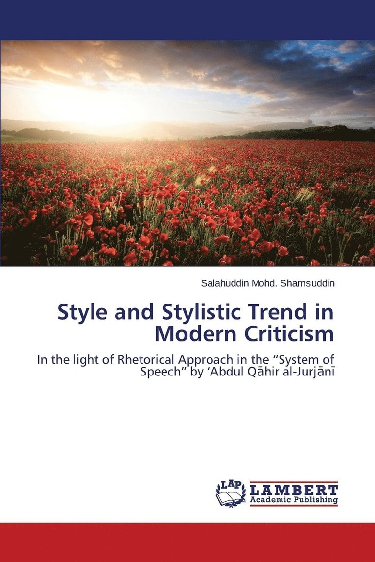 Style and Stylistic Trend in Modern Criticism 1