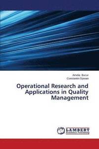 bokomslag Operational Research and Applications in Quality Management