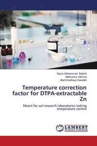 bokomslag Temperature correction factor for DTPA-extractable Zn