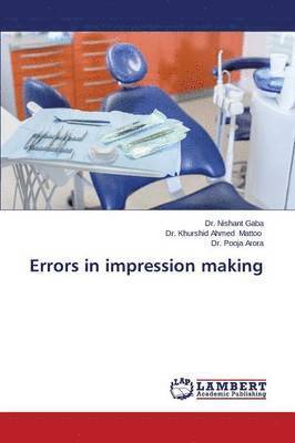 Errors in impression making 1
