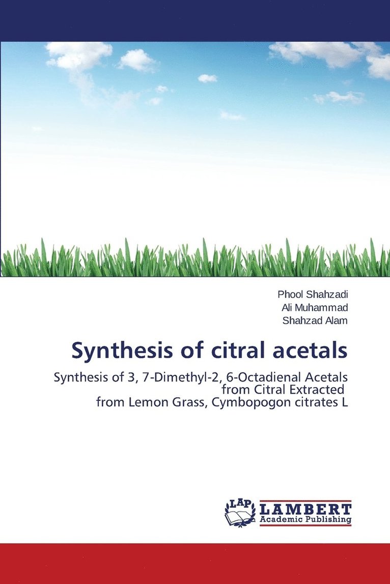 Synthesis of citral acetals 1