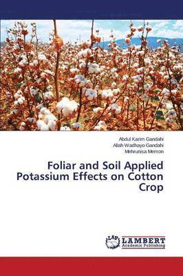 Foliar and Soil Applied Potassium Effects on Cotton Crop 1