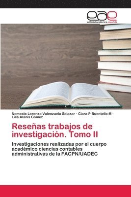 bokomslag Reseas trabajos de investigacin. Tomo II