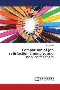 bokomslag Comparison of job satisfaction among sc and non- sc teachers