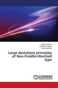 bokomslag Large deviations principles of Non-Freidlin-Wentzell type
