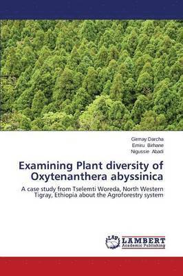 Examining Plant diversity of Oxytenanthera abyssinica 1