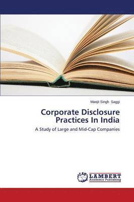 Corporate Disclosure Practices In India 1