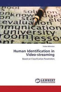 bokomslag Human Identification in Video-streaming