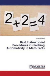 bokomslag Best Instructional Procedures in reaching Automaticity in Math Facts