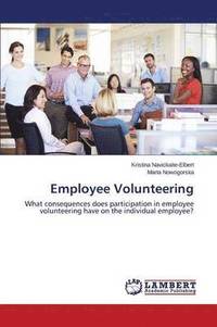 bokomslag Employee Volunteering