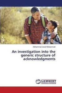 bokomslag An investigation into the generic structure of acknowledgments