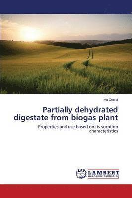 Partially dehydrated digestate from biogas plant 1
