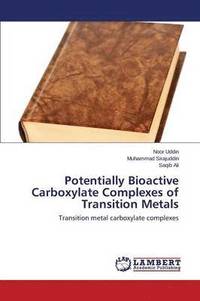 bokomslag Potentially Bioactive Carboxylate Complexes of Transition Metals