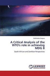 bokomslag A Critical Analysis of the WTO's role in achieving MDG 8