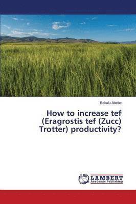 How to increase tef (Eragrostis tef (Zucc) Trotter) productivity? 1