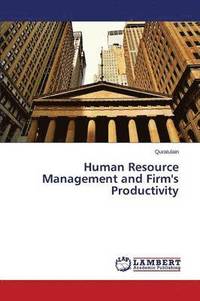 bokomslag Human Resource Management and Firm's Productivity
